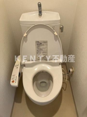 トイレ　ゆったりとした空間のトイレです