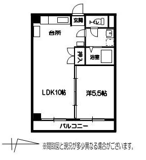 レガートヴェルティエの間取り