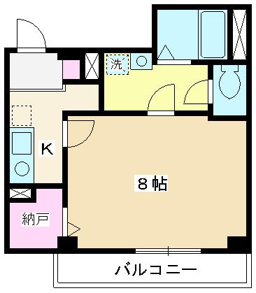 朝霞市朝志ケ丘のマンションの間取り