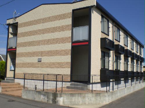 建物外観　WI－FI光インターネット環境完備。カードキー採用。