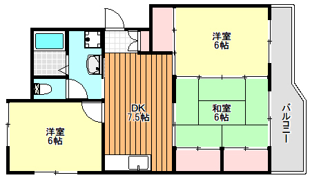 メゾン富永の間取り