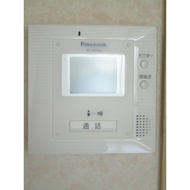 セキュリティ　モニター付きインターホン