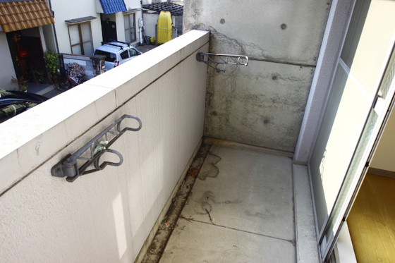 バルコニー　※別号室の写真です