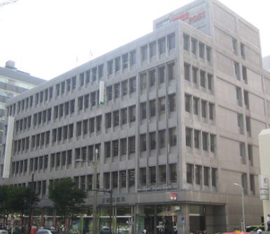 郵便局　京橋郵便局（郵便局）まで505m