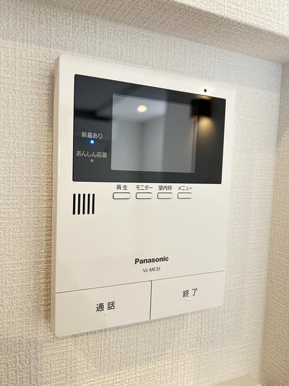 セキュリティ　tvモニタホン。