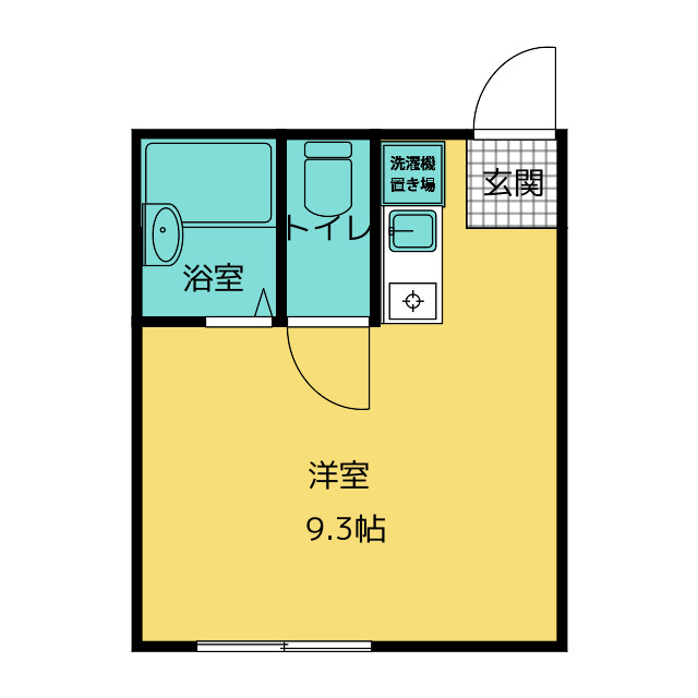 メゾンドフルールIIの間取り