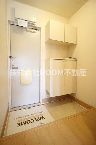 収納　たっぷりとした収納スペースです