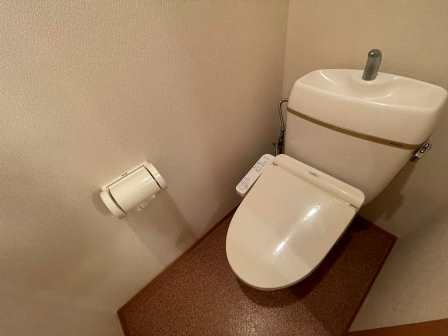 【メゾンリバー２のトイレ】