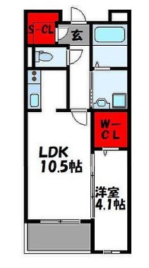 糟屋郡須惠町大字須惠のマンションの間取り