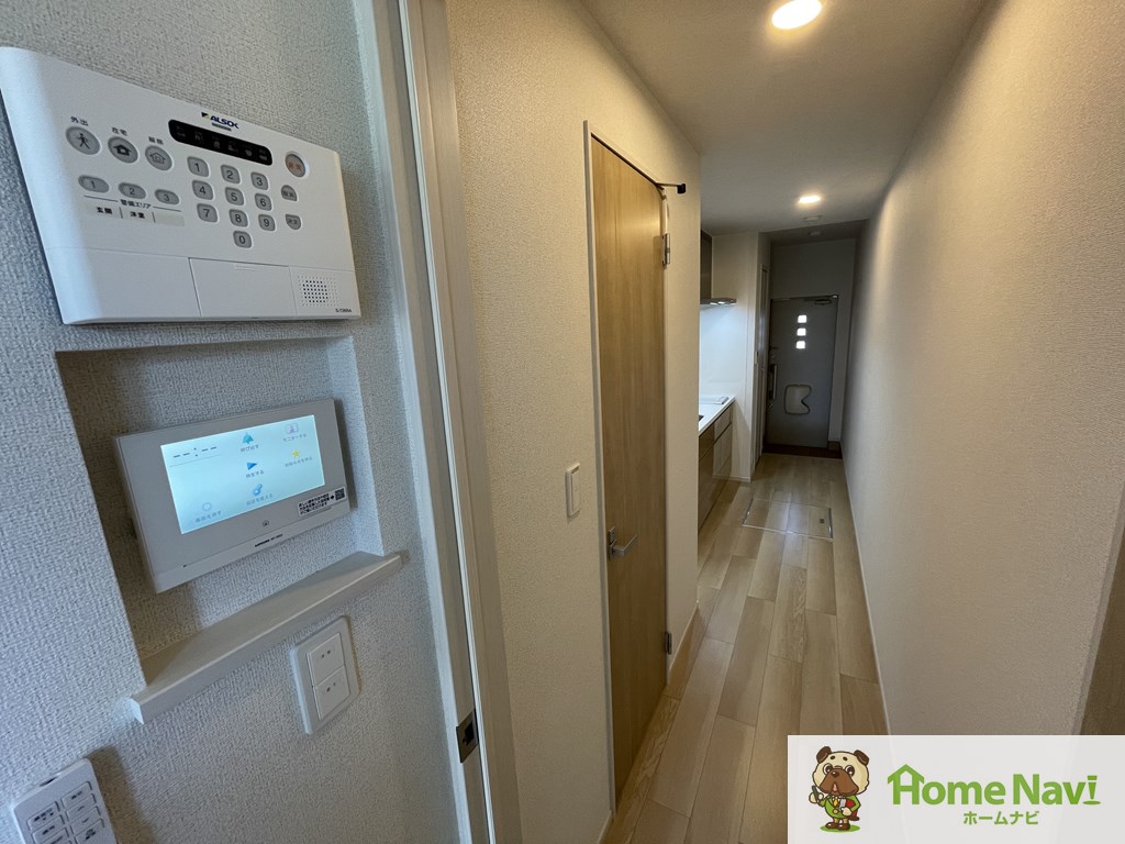 セキュリティ　ALSOKホームセキュリティー標準装備