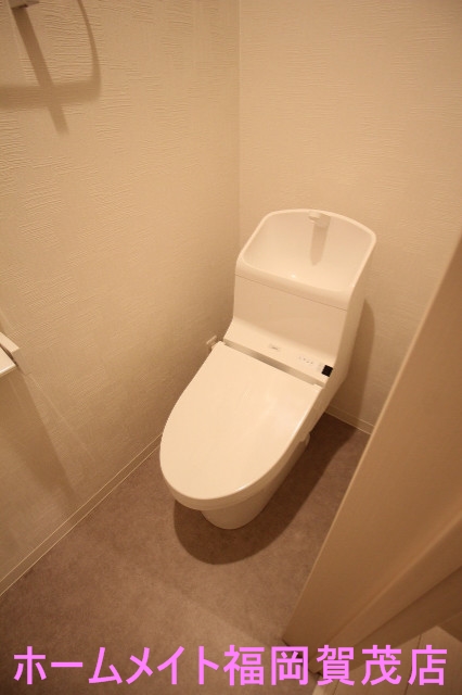 地下鉄七隈線 賀茂駅 徒歩7分 3階建 築9年のトイレ写真