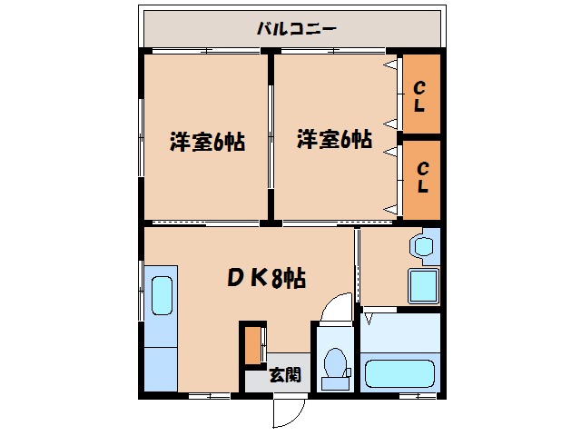 パームガーデン　Ｃ棟の間取り