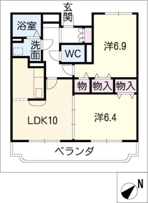 クレストの間取り