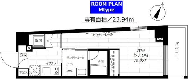 ステージグランデ平和台の間取り