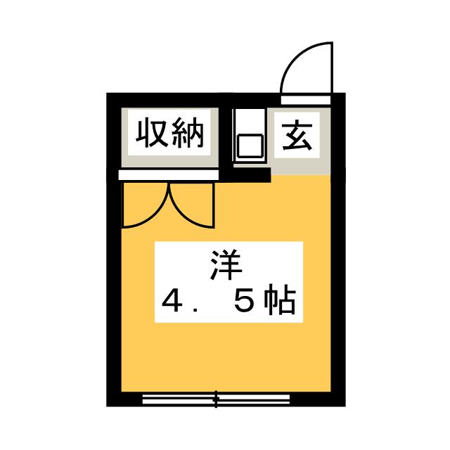 ロイヤルプラザ６の間取り