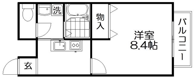 アムールGフォレストの間取り