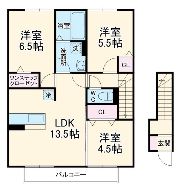 ヴィーナスの間取り