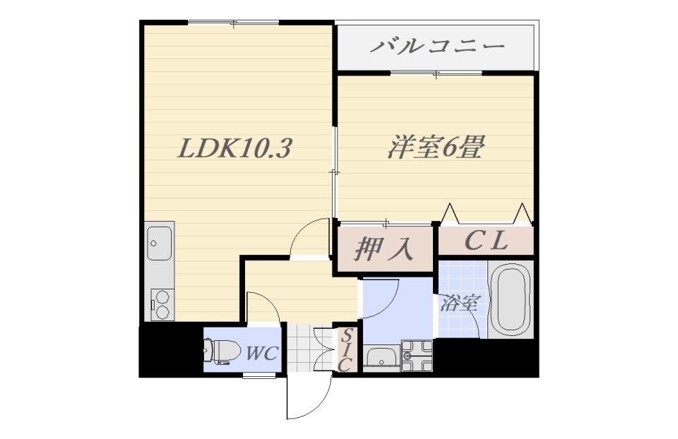 アビタシオンＭの間取り