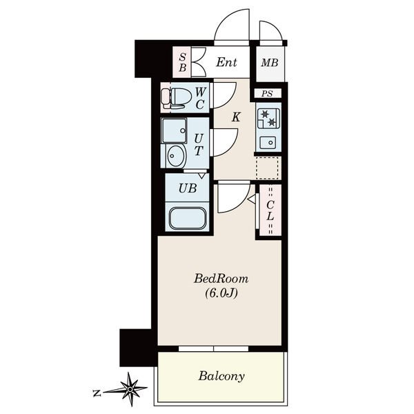 【Ｓ－ＲＥＳＩＤＥＮＣＥ尾頭橋の間取り】