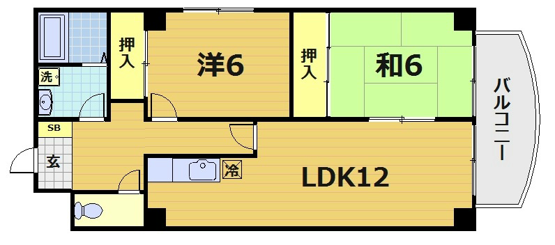 マンショングレースの間取り