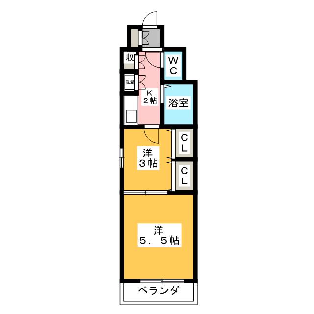 第２石井ビルの間取り