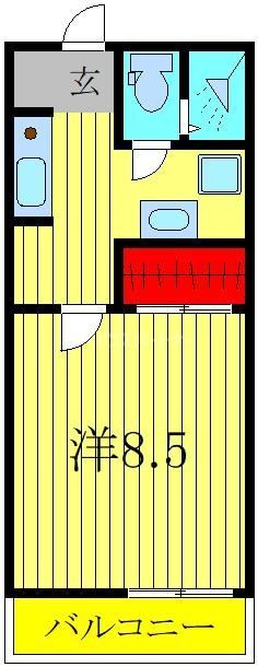 ジュネス亜梨の間取り