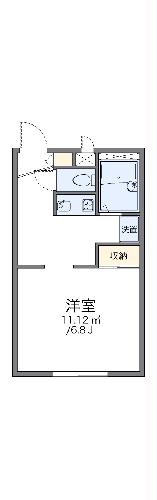 レオパレスアルペンの間取り