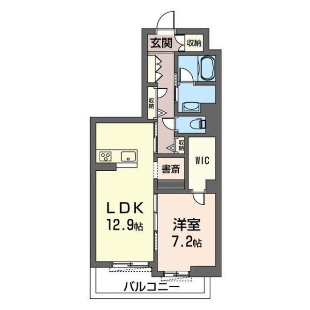 ディアコート宮崎台Ａの間取り