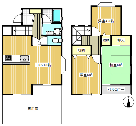 らいとあっぷの間取り