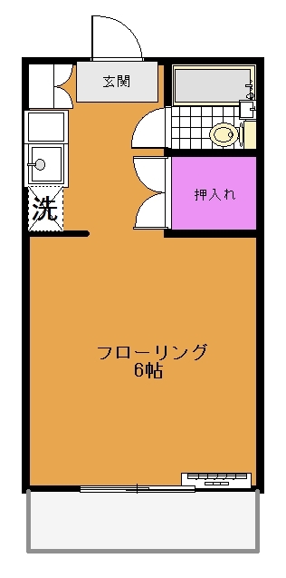 京王ハイツの間取り