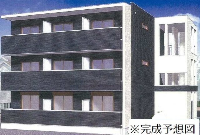 【アンファン北鎌倉の建物外観】