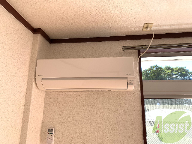 その他設備　エアコン付なので入居後快適に過ごせます。