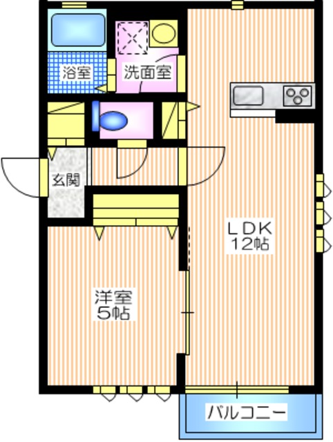 フォンターナ2の間取り