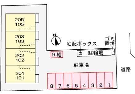 【八尾市東山本町のアパートのその他共有部分】