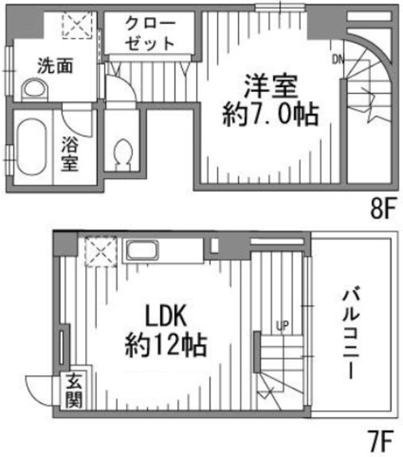 アーバンセレクト北浦和の間取り