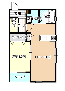 アルチェ長嶺町の間取り