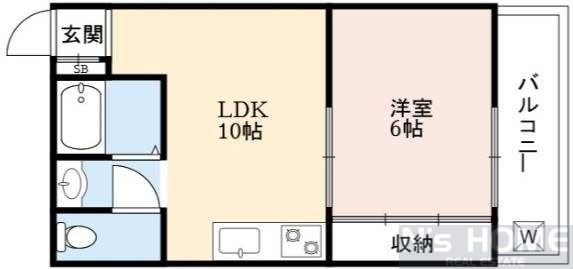 サンライズツイン関目2号館の間取り