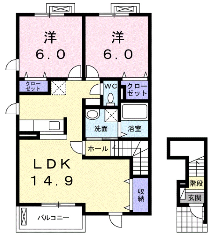 サンフェリスタIIIの間取り