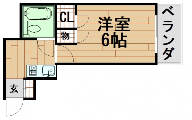 ドーム白島の間取り