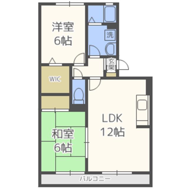 リバーコート志免の間取り