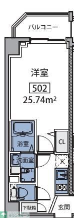 ルネサンスコート巣鴨の間取り