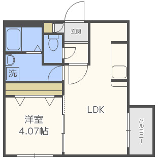 ＫａｆｕｕＲｅｓｉｄｅｎｃｅＮ３５の間取り