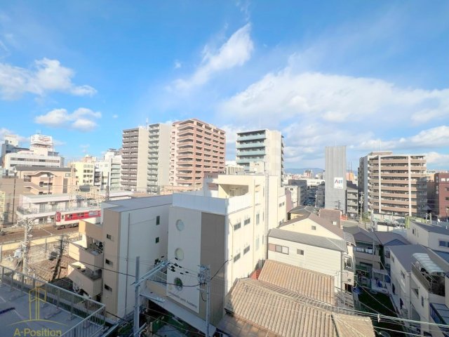 【大阪市天王寺区筆ケ崎町のマンションの眺望】