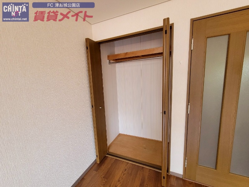 収納　同じ物件、別部屋の写真です