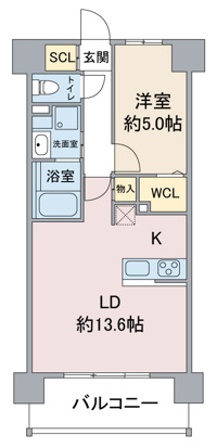 エトワール本郷駅前の間取り