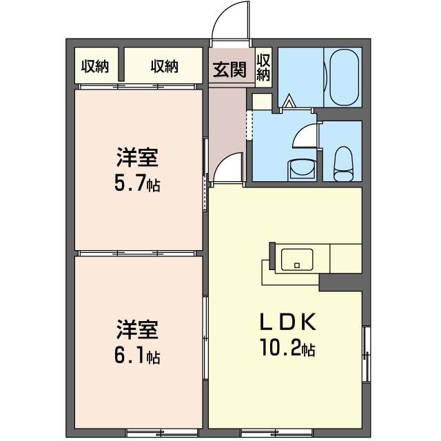 ステラの間取り