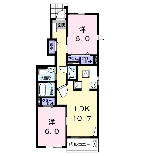 ミッサリオの間取り