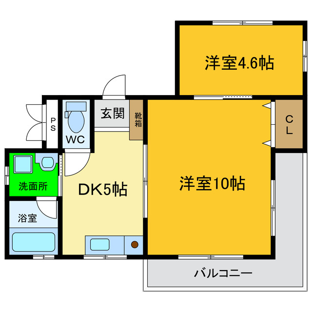 マンションアドレの間取り