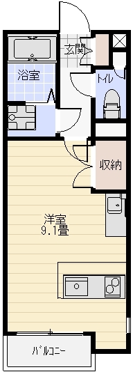 レオネクスト飛鳥の間取り