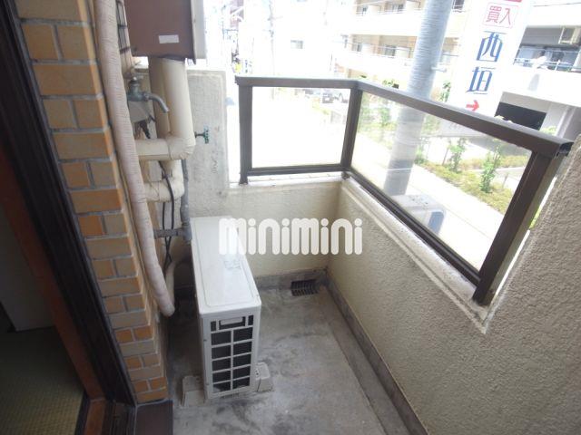 バルコニー　ベランダは北向きです。